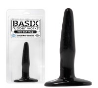 Анальная пробочка черная BASIX MINI