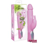 Smile Вибратор Hi-Tech Bunny розовый