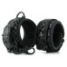Дизайнерские черные наручники Luxury Fetish - фото 3