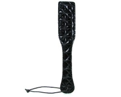 Дизайнерский черный пэдл Luxury Fetish Passionate Paddle