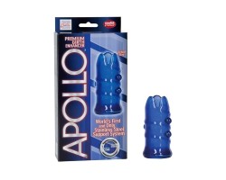 Синяя насадка Apollo Premium Girth Enhancers