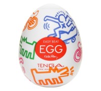 Мастурбатор яйцо Tenga Keith Haring Street