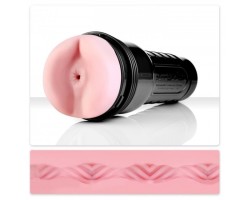 Анус-мастурбатор с волнообразным каналом Fleshlight: Pink Vortex Butt