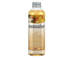 Массажное масло Masculan тонизирующее с цитрусовым ароматом 200 мл