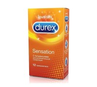 Презервативы Durex №12 Sensation (с пупырышками)