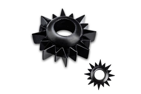 Черное кольцо на пенис Topgear для эрекции