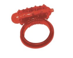 Виброкольцо Vibro Ring красное