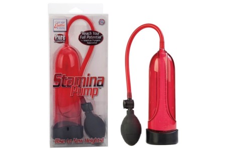 Красная помпа для мужских тренировок Stamina