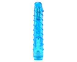 Спиральный вибратор Juicy Jewels-Aqua Crystal