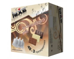 Презервативы Luxe Trio №3 Шоколадный рай (Шоколад) 1 блок (144 шт)