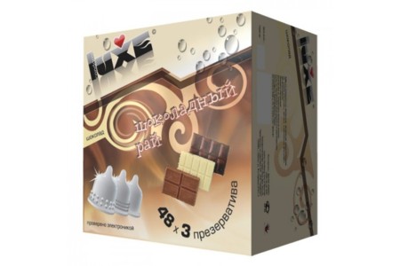 Презервативы Luxe Trio №3 Шоколадный рай (Шоколад) 1 блок (144 шт)