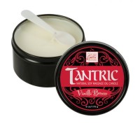 Массажная свеча с феромонами аромат ванили Tantric Vanilla Breeze 170 гр.