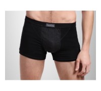 Черные мужские био трусы Vince Klein c турмалином для потенции XL