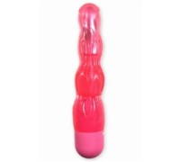 Волнистый розовый вибратор Bendable Flexems Flame