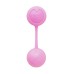 Вагинальные шарики розовые с вибрацией - фото 1