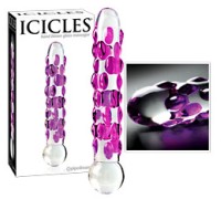 Фаллоимитатор стеклянный Icicles No.7
