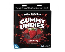Съедобные трусики для мужчин Male Gummy Undies Strawberry