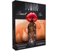 Оральные презервативы Domino Sweet Sex карамель