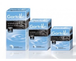 Презервативы Gartelle №6 Vanilla ice Долгое удовольствие