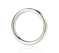 Стальное эрекционное кольцо 4 8 см Steel Cock Ring