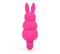 Виброзайчик с 7 функциями вибрации Honey Bunny розовый
