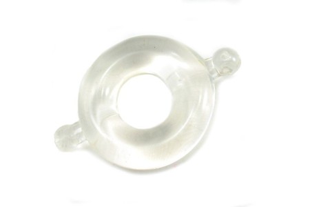 Кольцо с ушками из эластомера прозрачное размер L
