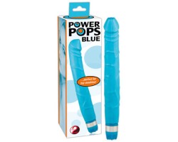 Анальный вибратор Power Pops голубой