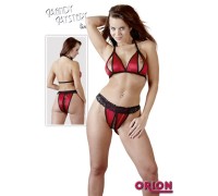 Контрастный красно-черный комплект Mandy Mystery S/M