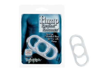 Белое кольцо Dr.J Pump Erection Enhancer