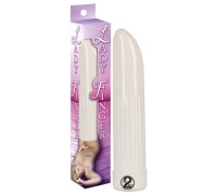 Белый вибратор Lady Finger