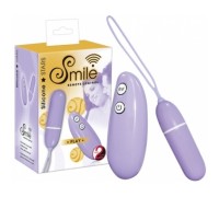 Smile Виброяйцо сиреневое на дистанционном пульте управления