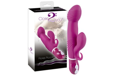 Вибратор для g-точки Close2You Flores Piccolo вишневый