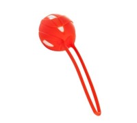 Шарик вагинальный Fun Factory Smartball teneo uno оранжево-белый