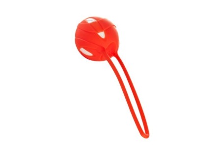 Шарик вагинальный Fun Factory Smartball teneo uno оранжево-белый