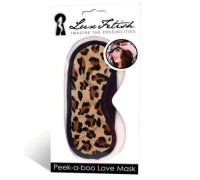 Маска леопардовая на глаза Peek-a-Boo Love Mask