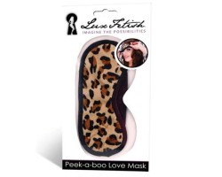 Маска леопардовая на глаза Peek-a-Boo Love Mask