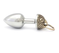 Анальная втулка The Parrot Metal Butt Plug-silver