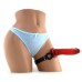 Страпон на бедро FF Thigh Strap-On Red - фото