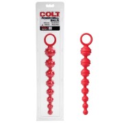 Рельефная цепь Colt из красного силикона