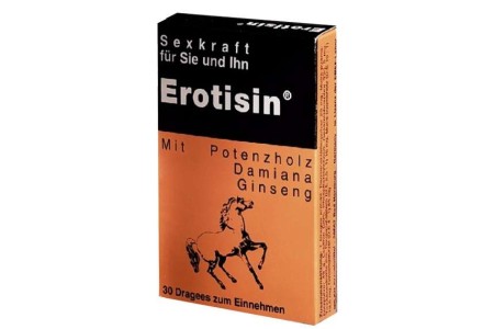 Возбуждающие таблетки Erotisin 30 табл.