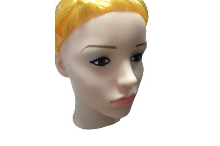 Кукла для секса с вибрацией 3D Face Love Doll блондинка