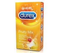 Презервативы Durex №12 Fruity Mix (Select) разнообразие фруктовых вкусов