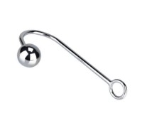 Анальный крюк для бондажа с шаром диаметром 3,5 см