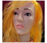 Кукла блондинка для секса с вибрацией 3D Face Love Doll