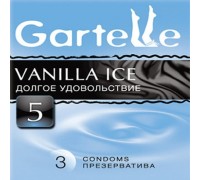 Презервативы Gartelle №3 Vanilla ice Долгое удовольствие