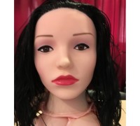 Кукла для секса с вибрацией брюнетка 3D Face Love Doll