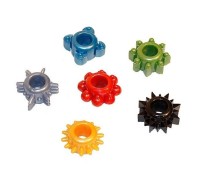 Набор разноцветных колец на пенис Super Silicon Teasing Tickler Set