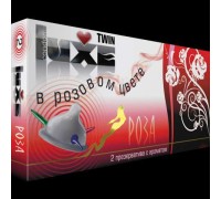 Ароматизированные презервативы Luxe №2 В Розовом Цвете Роза