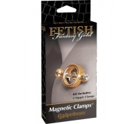 Зажимы для сосков FF Gold Magnetic Clamps