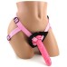 Женский розовый страпон Gina Lynn - фото